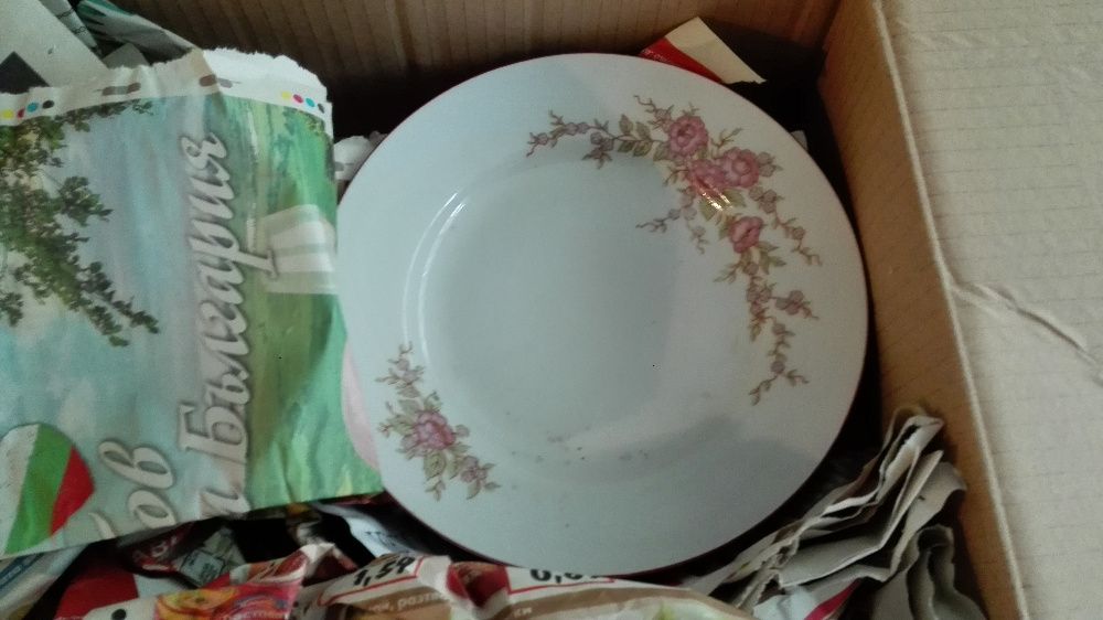 нови кристални чаши неупотребявани, други прибори - разпродажба