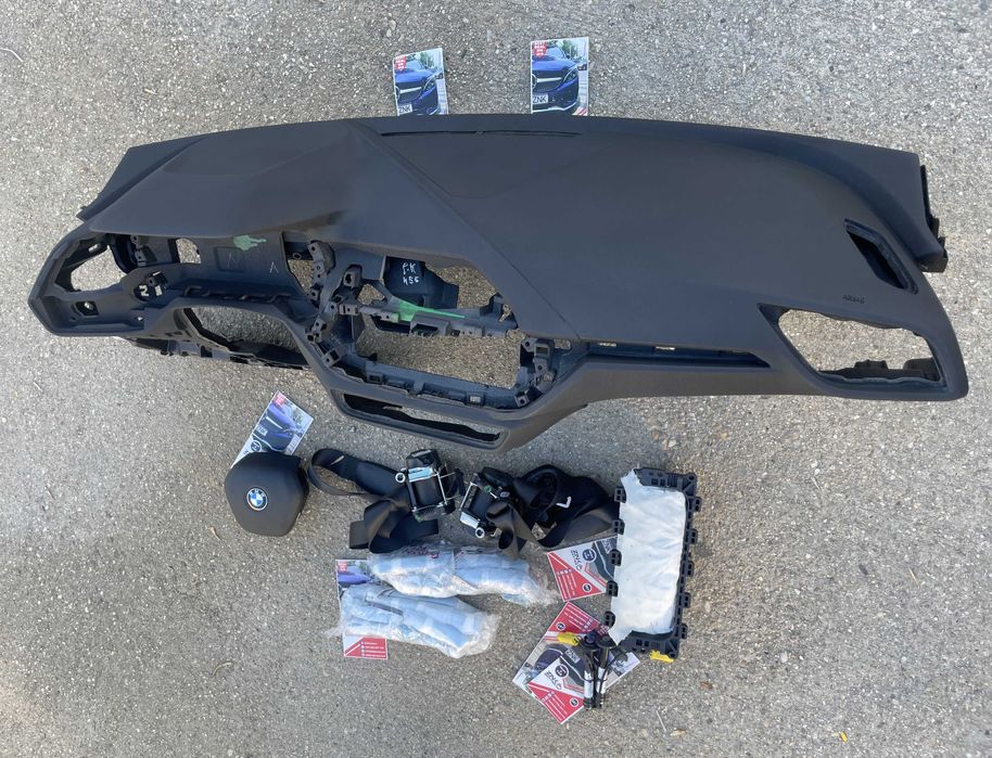 BMW F40 F44 kit airbag - plansa de bord - set centuri de siguranta