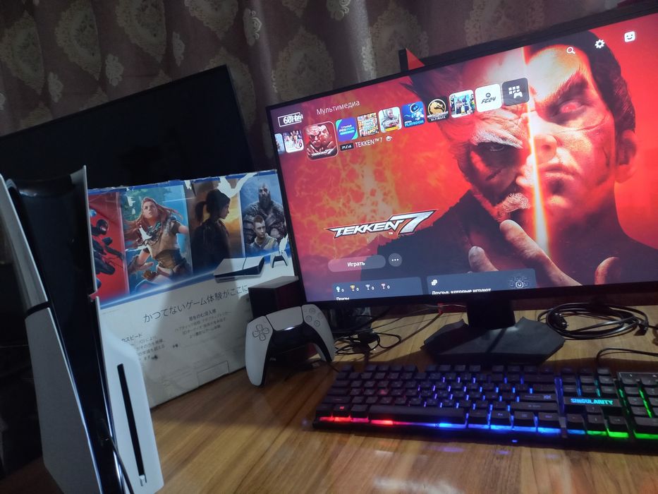 PS5 slim diskovod ideal tiniq Vzlom Golden Hen bo'ladi 1TB hotirasi.