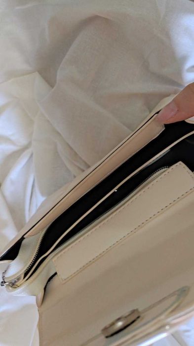 Мягкая кожаная сумка через плечо из искусственной кожи