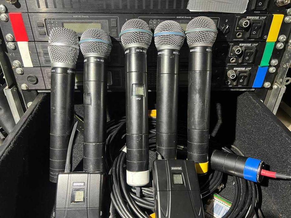 Shure UHF MARCAD U4D 720 - 810MHz System Galati • OLX.ro