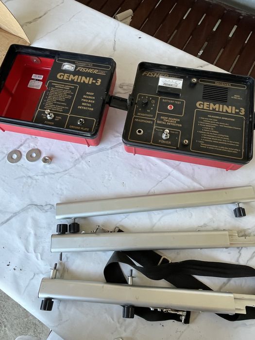 продам металлоискатель Gemini 3 fisher