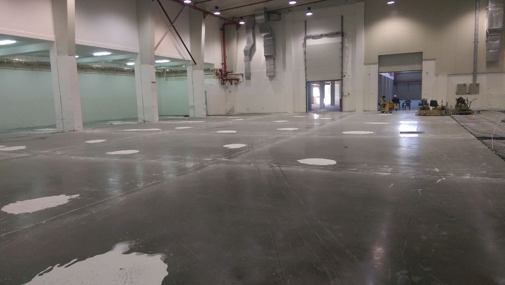 Turnari platforme beton finisat cu elicopterul.Beton elicopterizat