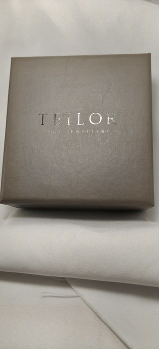 Lanț +medalion Aur 18kt,Ametist +Diamante,marca Teilor,nou