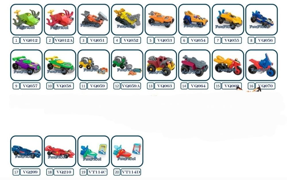 Игрушки из киндеров