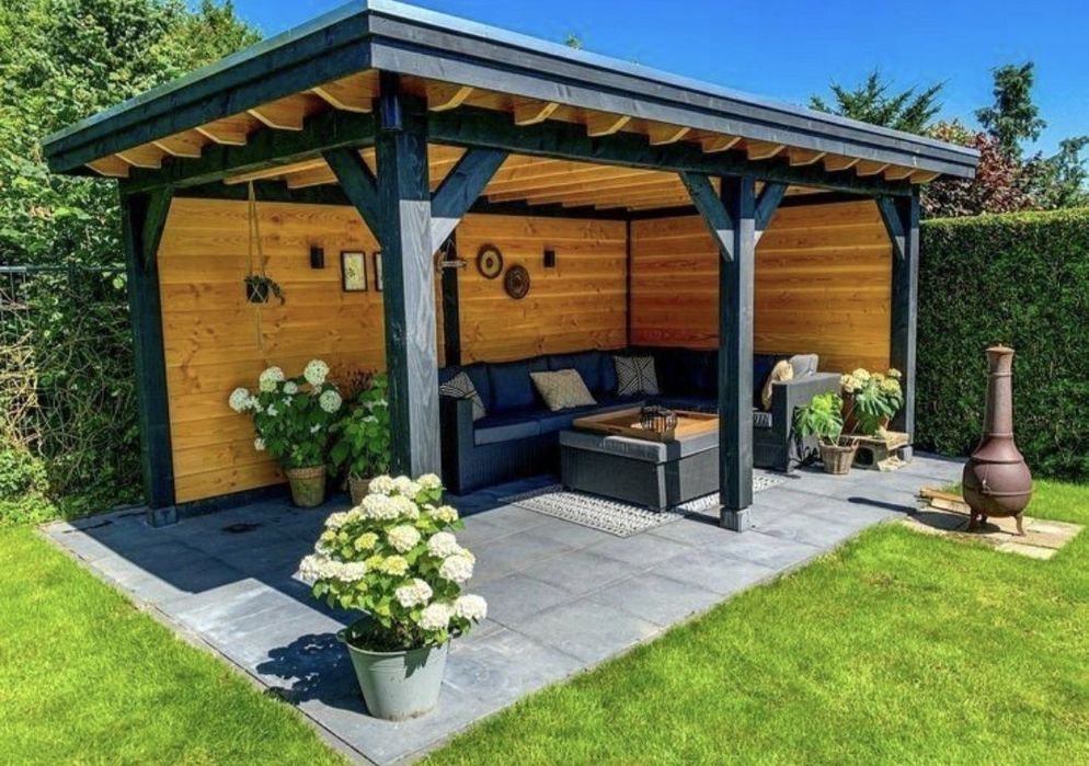 Vînd foișoare terase pergole din lemn