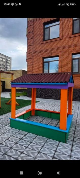 Песочницы из дерева