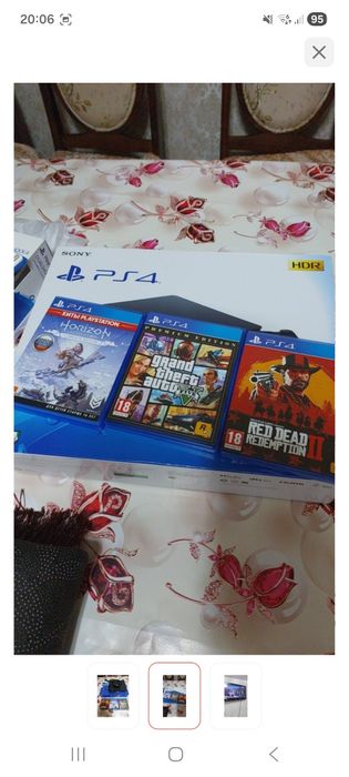 Продам PS 4 Slim 1 TB Черный