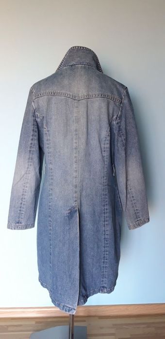 Pardesiu Esprit, Haina lunga din blug model vintage