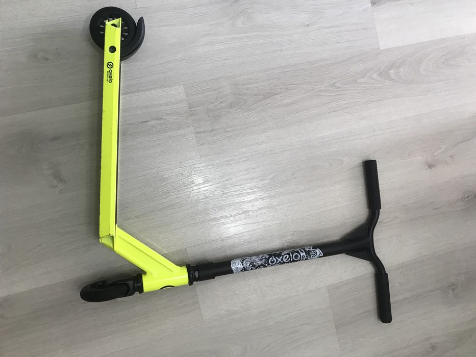 Тротинетка- Oxelo - Детска тротинетка Freestyle MF One Yellow 1207