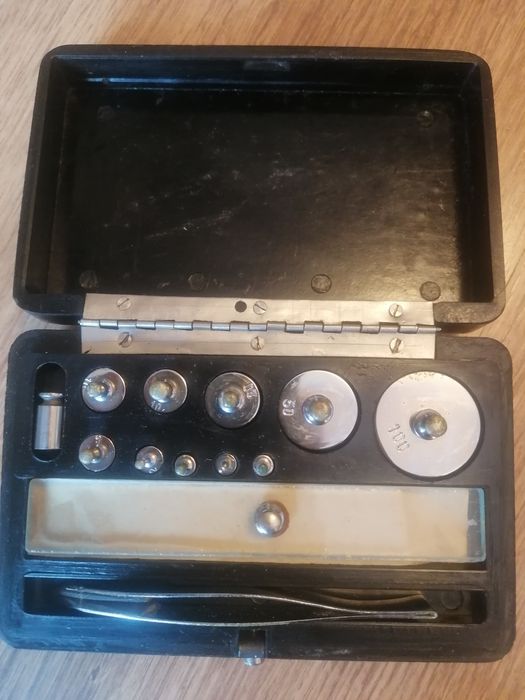 Greutati analitice metrologie vintage mecanica fina