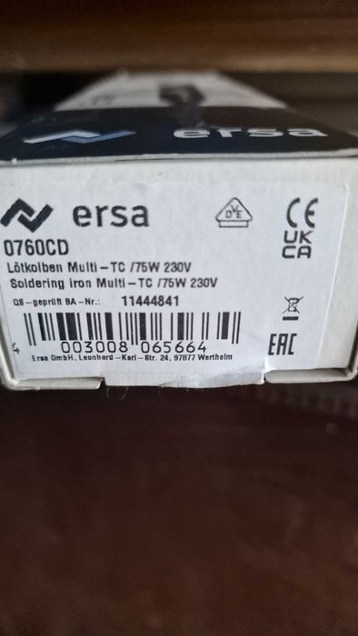 Ciocan de lipit Letcon ERSA Multi-TC 75W 230V - Reglaj Temperatură