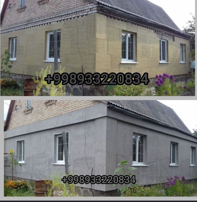 Утепление фасада Базальт Пеноплекс