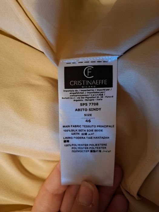 Rochie noua cu eticheta matase naturala