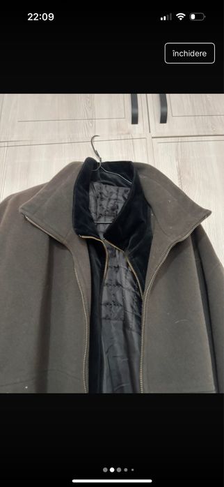 Palton lana si casmir