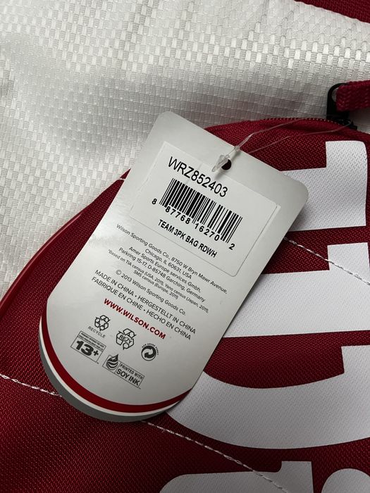 Теннисная сумка wilson