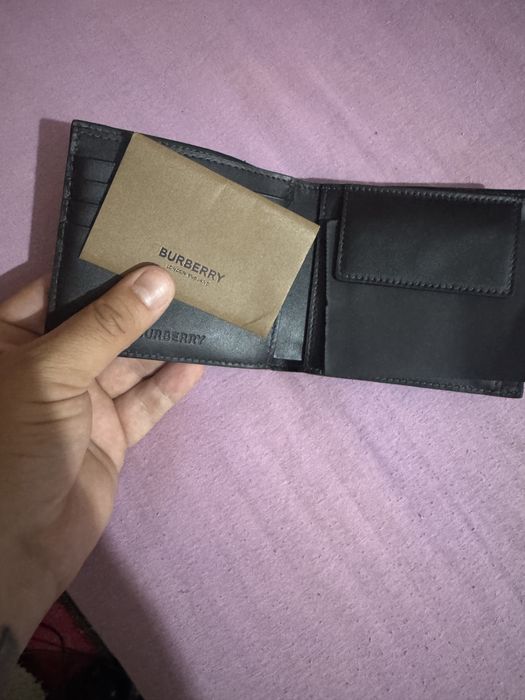 Portofel Burberry piele Original pentru barbati