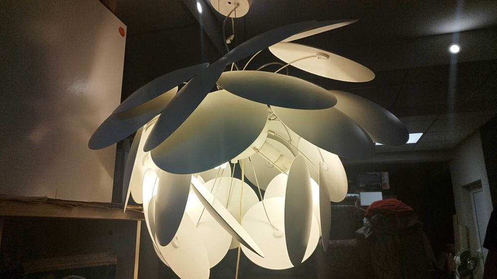 Полилей стил Marset Discocó с три крушки 80/60см