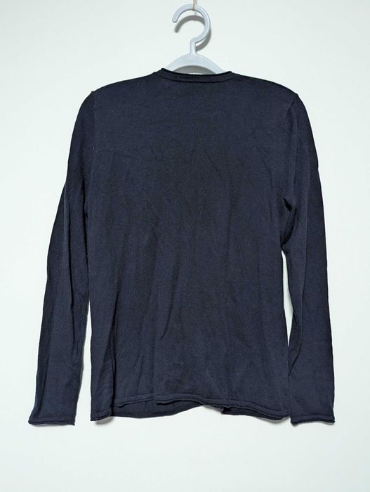 Pulover dama Basler 38 – lână + mătase, albastru, premium