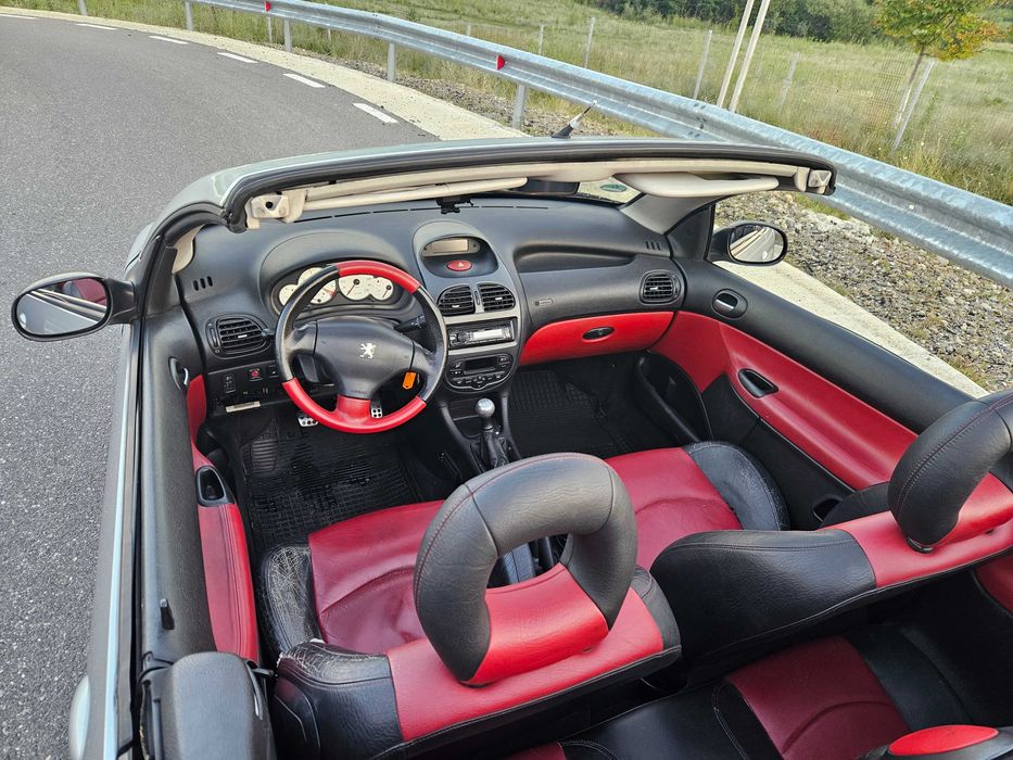 Dezmembrez Peugeot 206 CC. Interior Piele, Plafon Funcțional