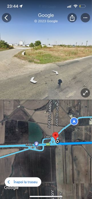 Vand teren extravilan , A1 Bucuresti-Pitesti km 49, 8000 M,Bucuresti-