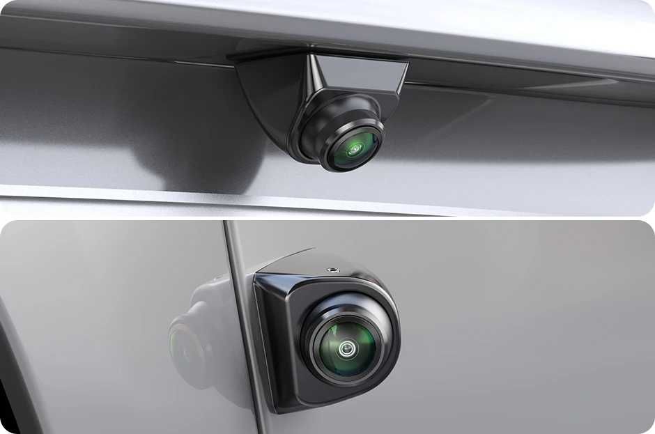 Camera Parcare Universala, AHD 1080P/720P, Unghi Reglabil 360°, cu montaj Fata / Spate
