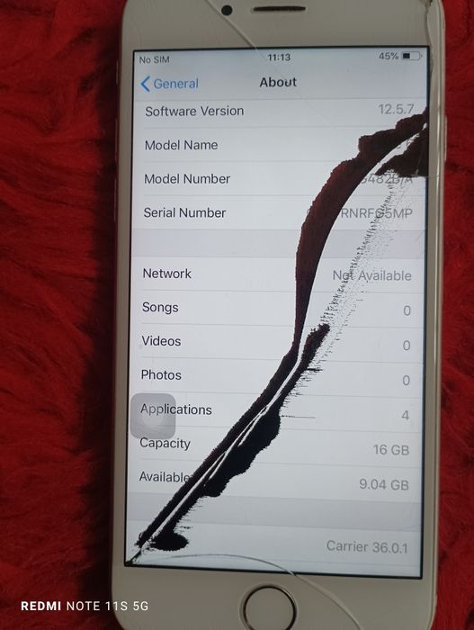 iPhone 6 16ГБ без iCloud