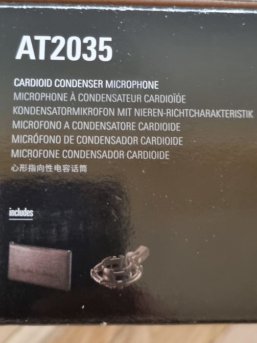 Microfon studio Cardioid Condenser Audio-Technica AT2035