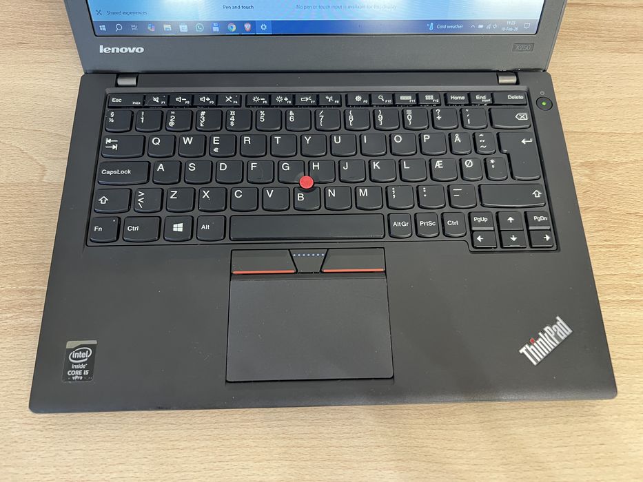 Lenovo thinkpad x250 i5 diagnoza