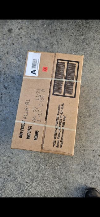 Pachete individuale supraviețuire MRE ' Uri s