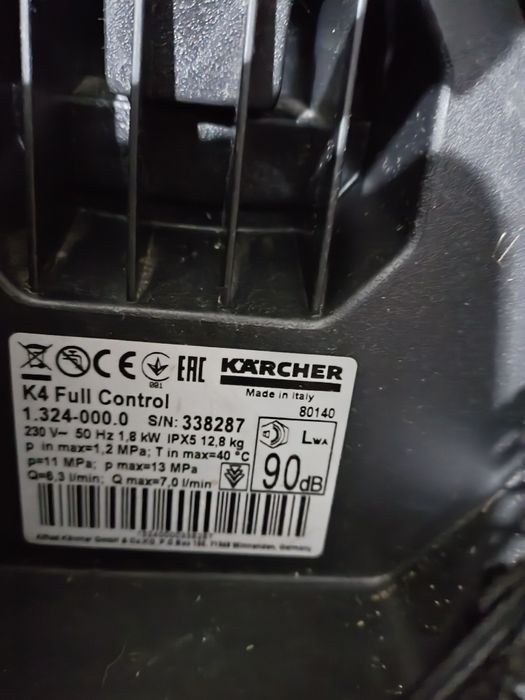Karcher K4 full control