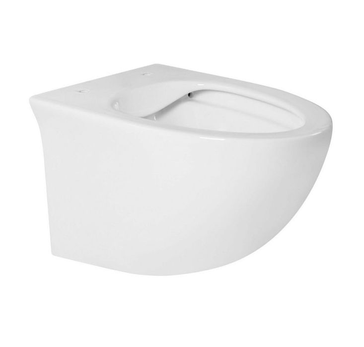 Set vas wc rimless suspendat, cu capac softclose, Foglia Alice