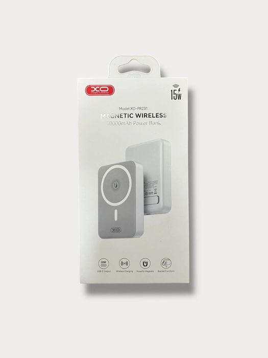 XO Power Bank 10000 mAh 20W, MagSafe + стойка