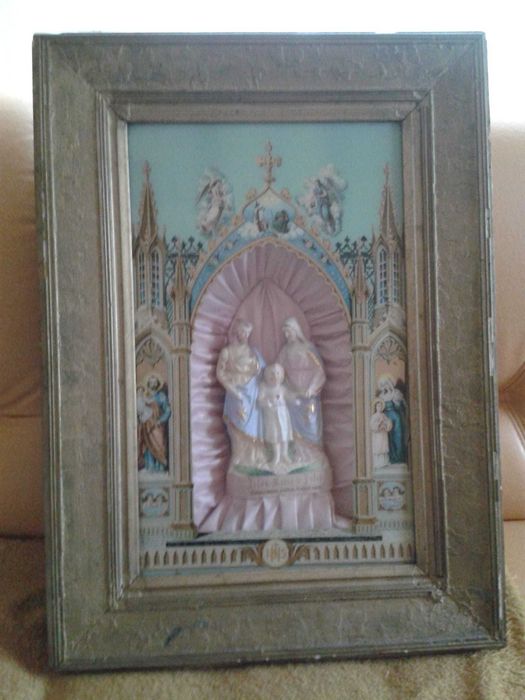 Icoana saseasca cu statui, peste 100 ani