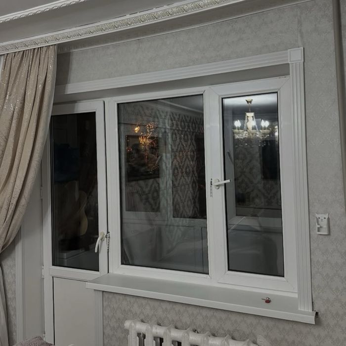 Установка пластиковых откосов