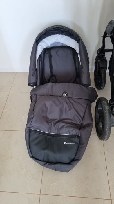 Carucior 3 in 1 Combo Max Dark Grey – Krausman