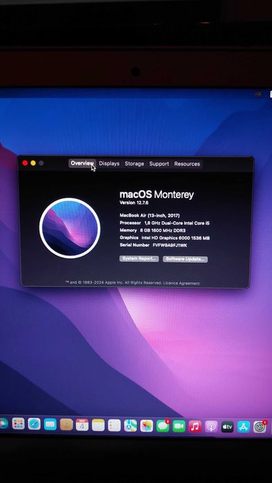 Laptop Apple MacBook Air 2017 13 inch