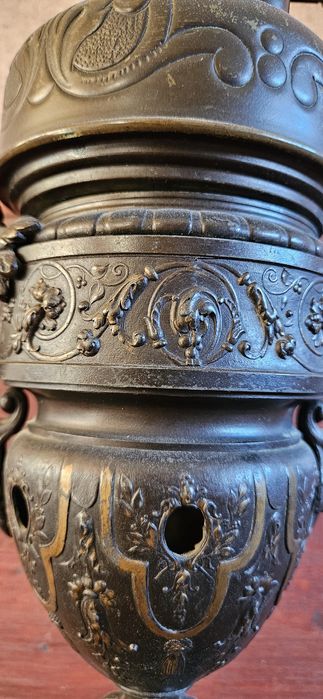 Антична бронзова газова лампа