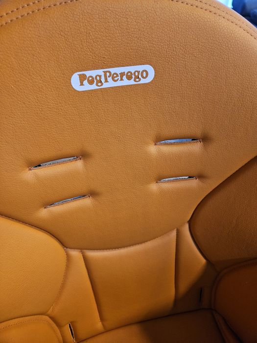 Scaun masa bebelus 2 in 1, Peg Perego Siesta follow me, Orange