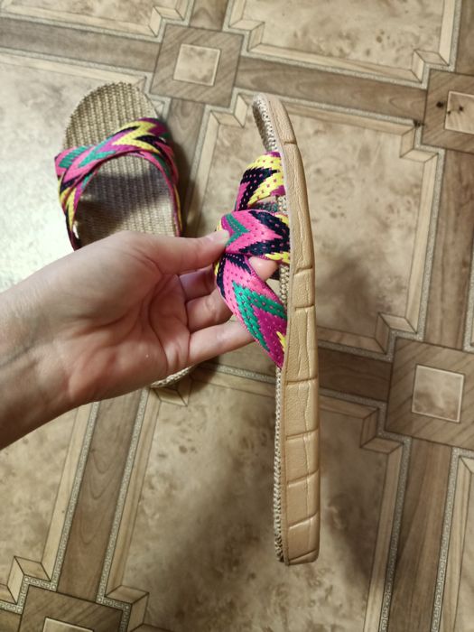 Тапочки домашние из текстиля