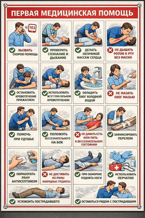 Плакаты и инструкции по технике безопасности под заказ