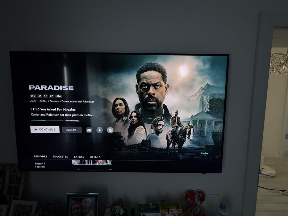 Televizor Samsung QLED 55Q60B, 138 cm, Smart, 4K Ultra HD, clasa F