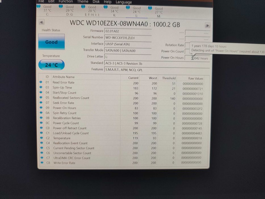 Hdd 1TB WD Blue