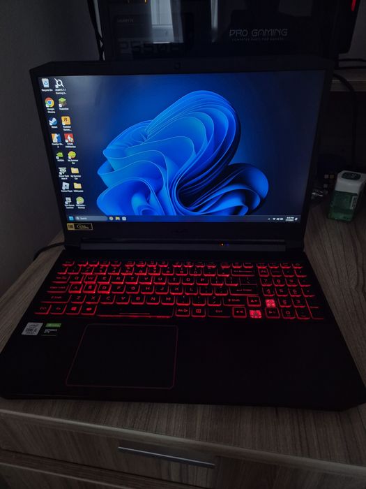 Laptop acer nitro 5, i5 10300h + GTX 1650-ti