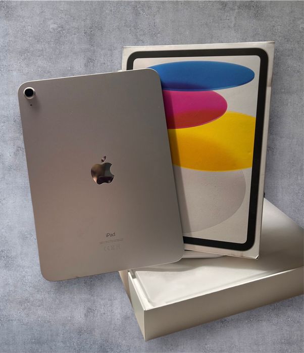 Apple iPad 10 Silver 64GB – stare foarte bună + stylus gratis