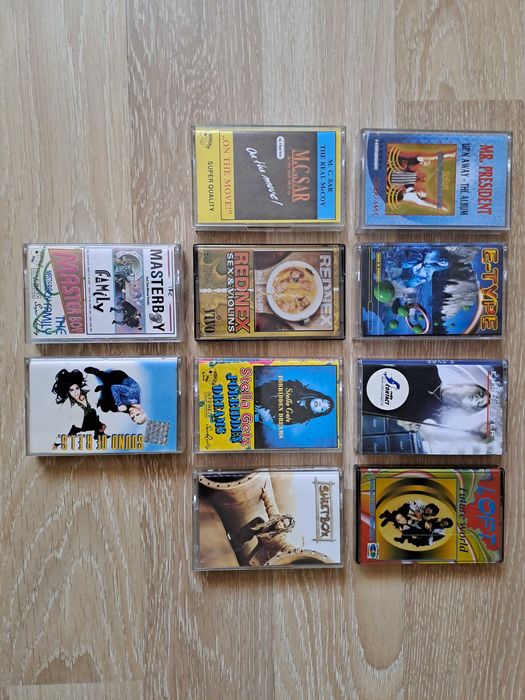 Lot 9 casete Eurodance anii'90 - Loft, Masterboy, E-Type,Mr. President