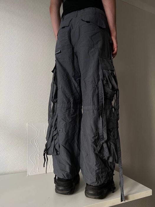 Брюки карго с завязками archive