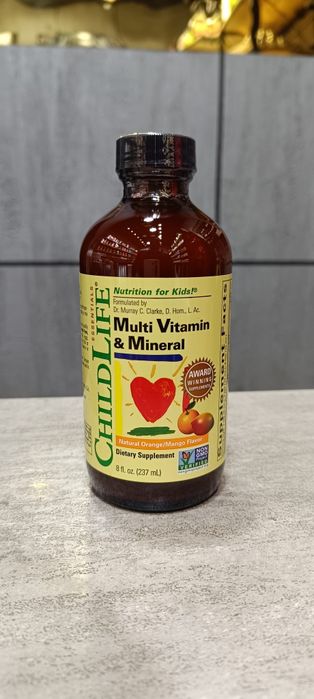 Child life liquid multi vitamin & mineral 237 ml