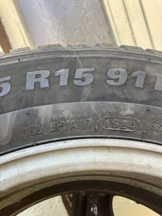 Комплект зимни гуми+джанти за мерцедес