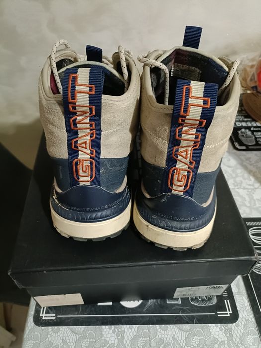 Ghete Gant gri deschis